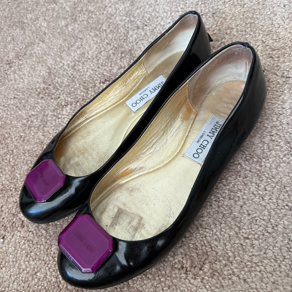 Jimmy Choo Ballet flats Black Patent Leather